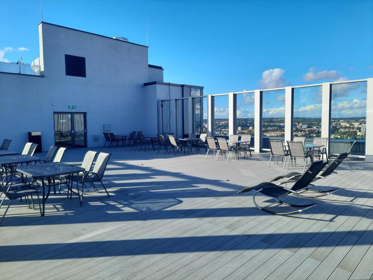 Hanza Tower Sunny Apartment Шчечин Екстериор снимка